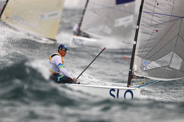 Vasilij Zbogar winning silver at Rio 2016